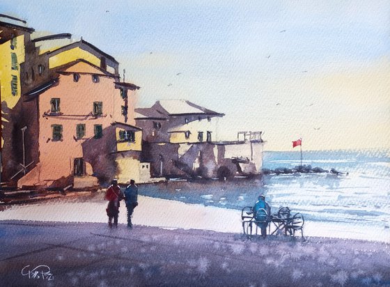 Winter in Boccadasse
