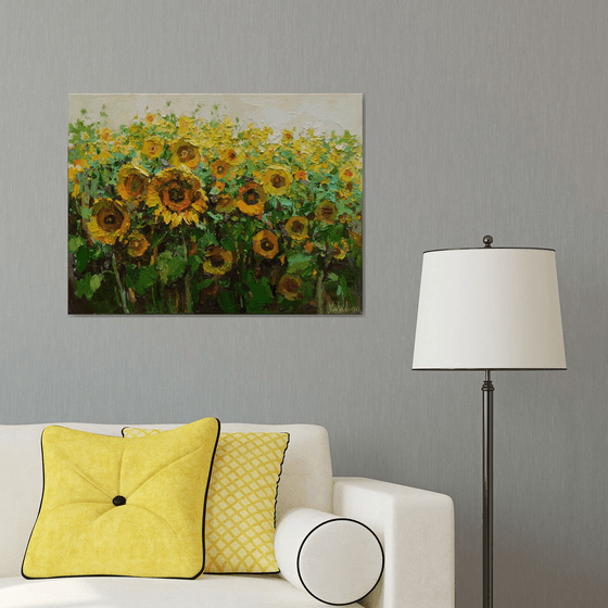 Sunflowers Original Oil painting