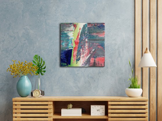 40x40 cm Small Abstract Painting Original abstract Canvas Art