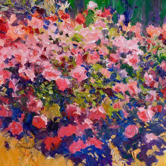Mediterranean Rose Garden