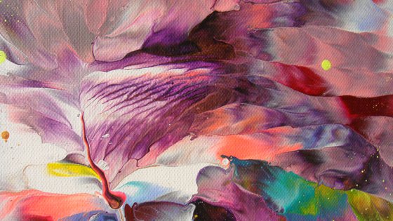 "Flowering Time" FLORAL PAINTING