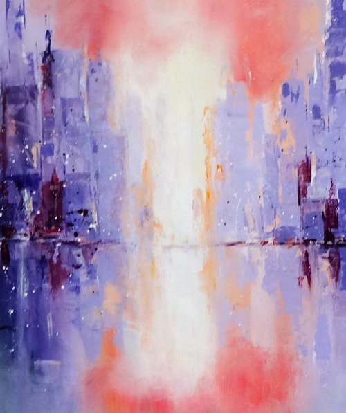 Day Ends by Mel Davies Original Art