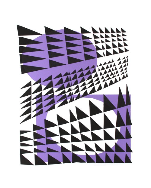 Triangles no.1 by Vicky Ramsey