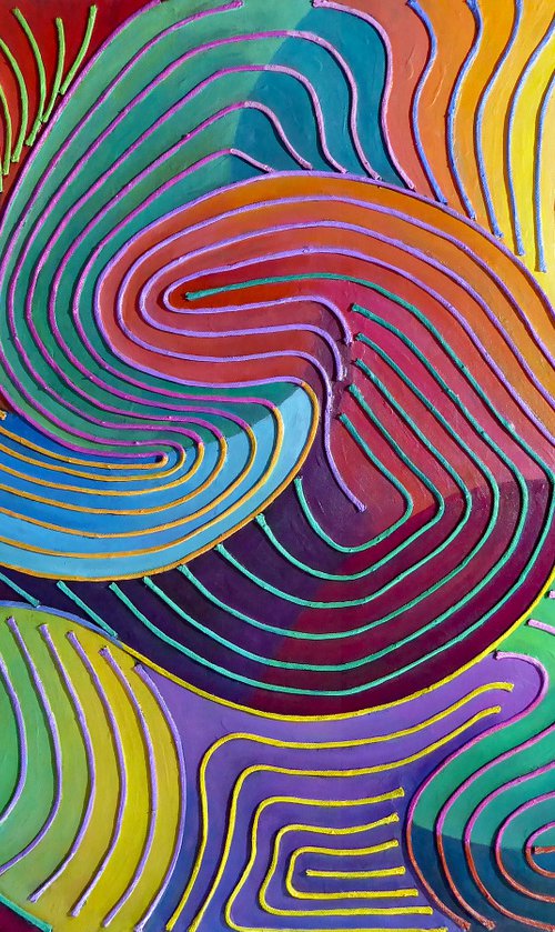 RHYTHMIC CONTOURS iii by Stephen Conroy