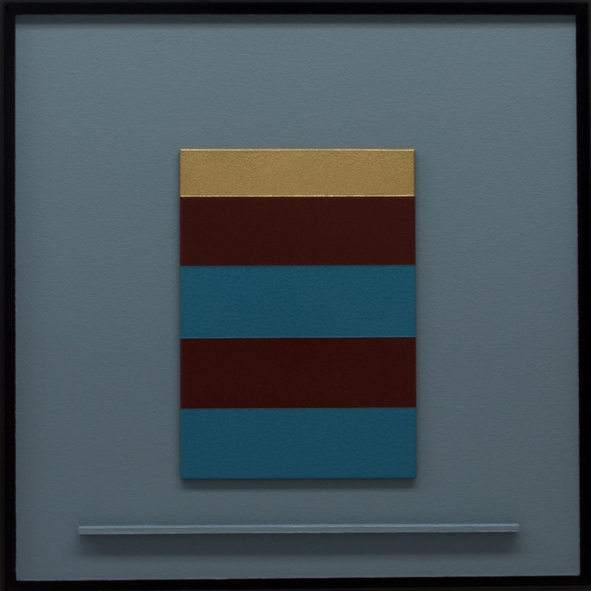 Geometric Abstract Acrylic Painting By Rich Moyers, 13 X 13", Ceiling Unlimited, Original Artwork