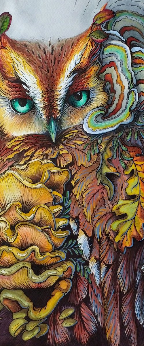 The Spirit of Autumn by Anna Shabalova