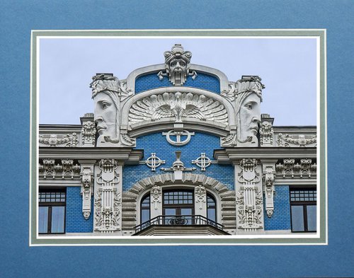 Art Nouveau, Riga Latvia by Robin Clarke