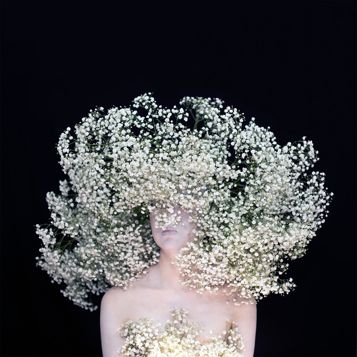 Surrealistic Portrait Photograph By Ziesook You, 20 X 18", Scent Of Austin 101332022, Original Artwork