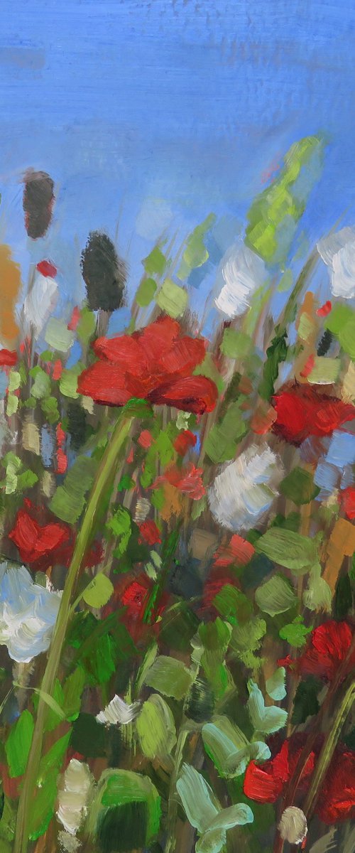 In the meadows by Kerry Lisa Davies