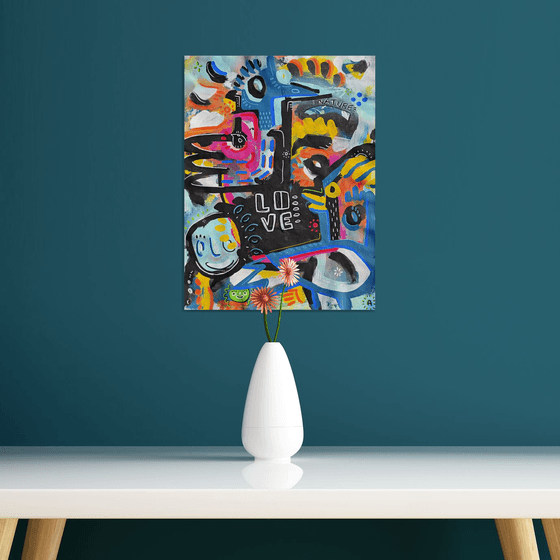 LOVE 30x40cm