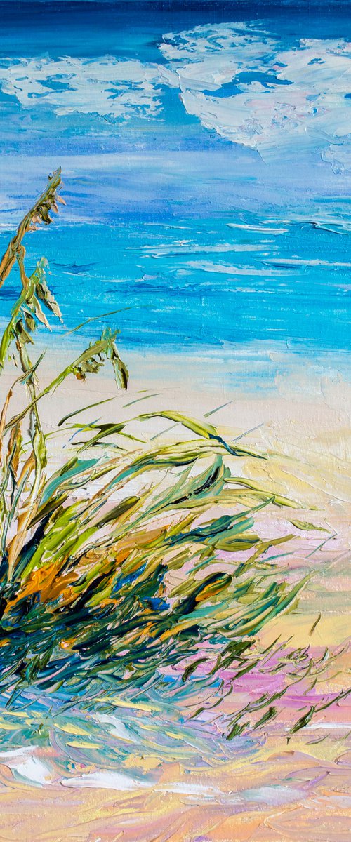 Grass on the shore by Vladyslav Durniev