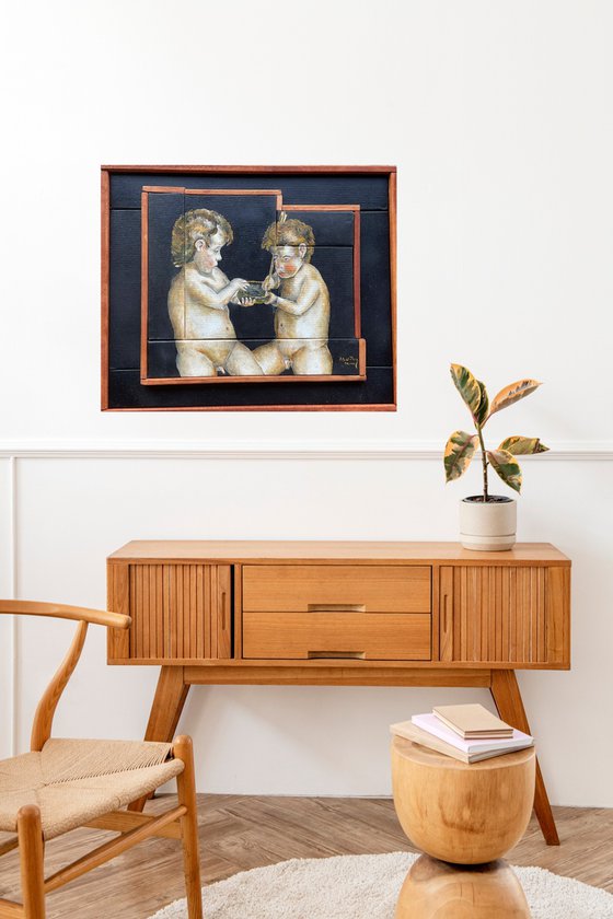 Two cherubs