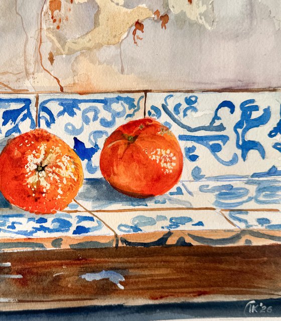 Harvest on Azulejo Time – Winter Sun