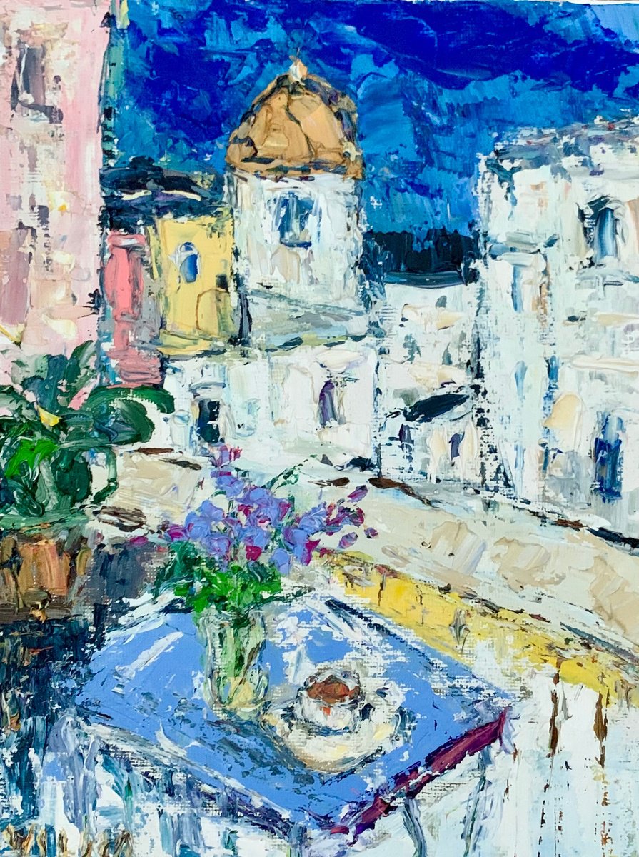 Evening in Sicily by Vilma Gataveckien?