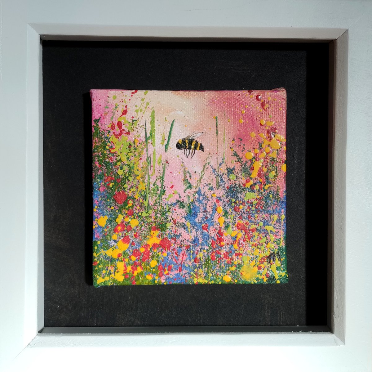 Mini Rainbow Meadow 5 by Jenny Moran