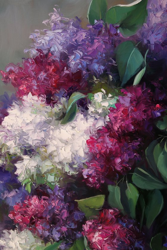 "Bouquet of lilacs"