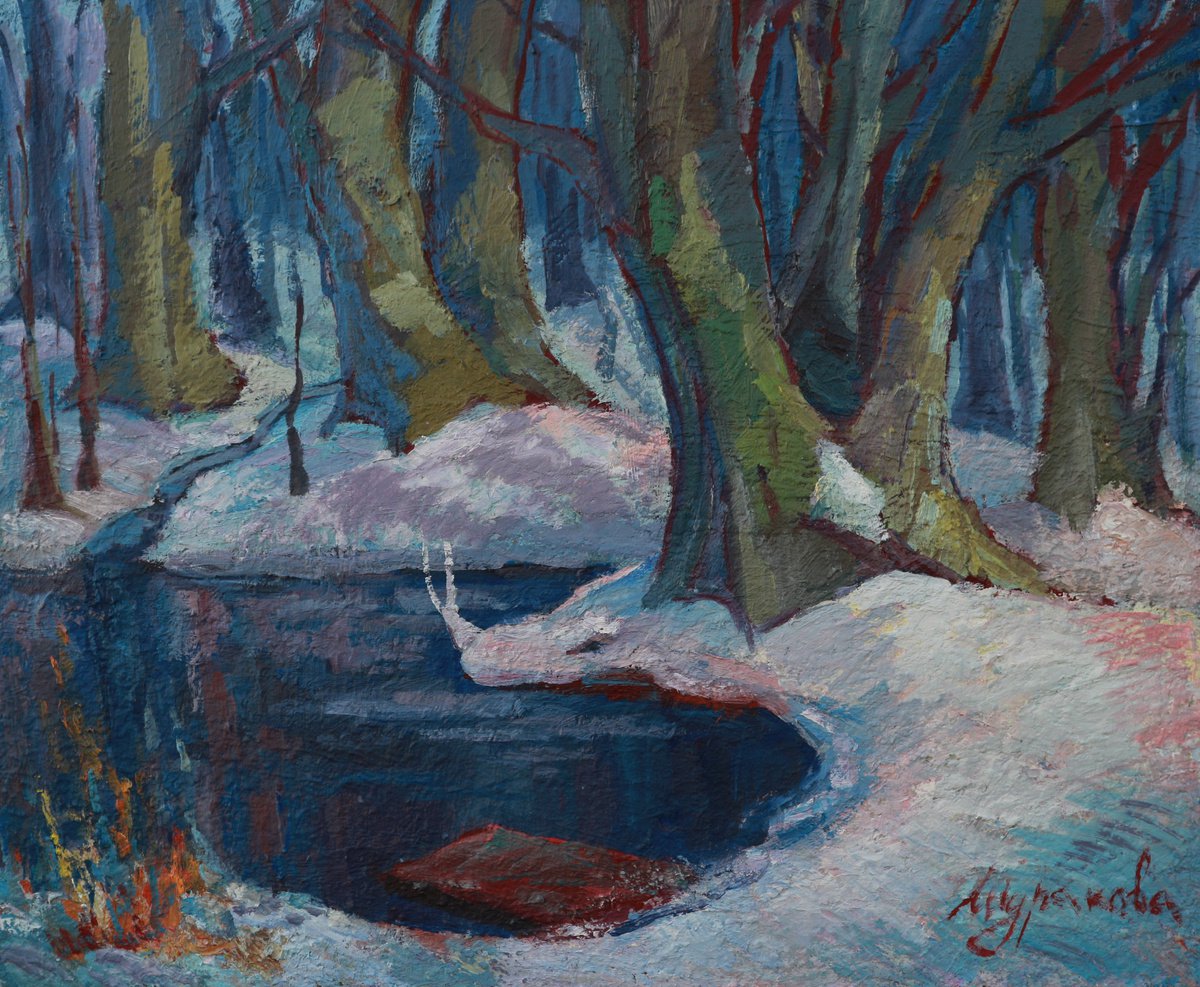 Winter fairy tale by Anna Shurakova