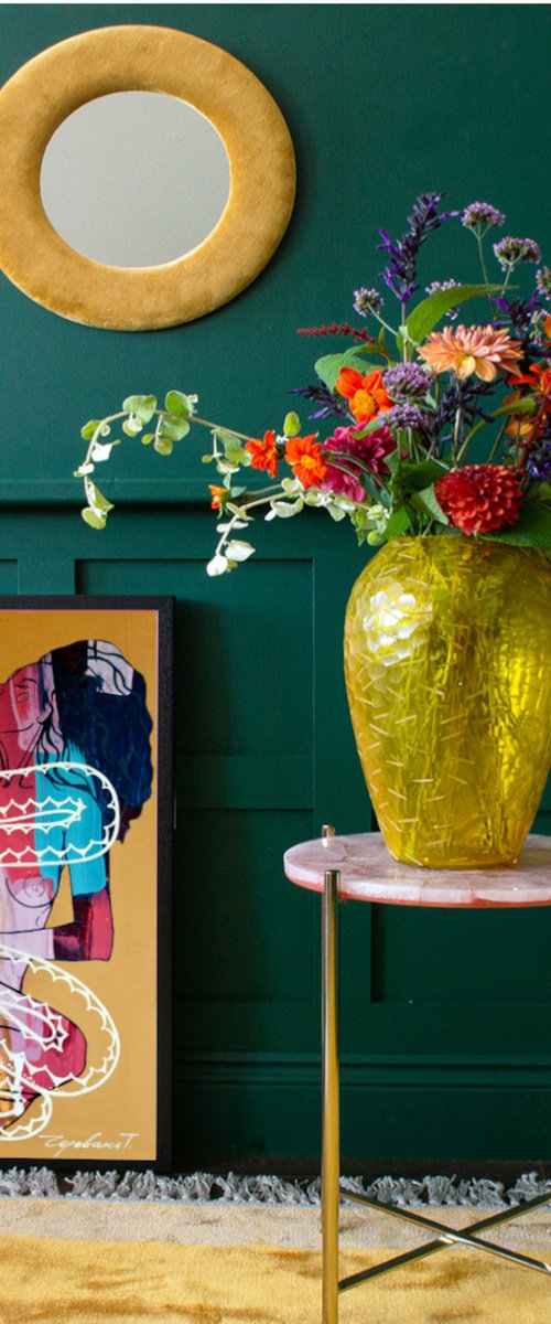 Kiss of snake by Tetiana Cherevan