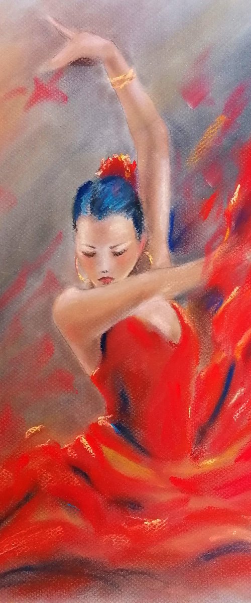 Flamenco Dancer 60 by Susana Zarate