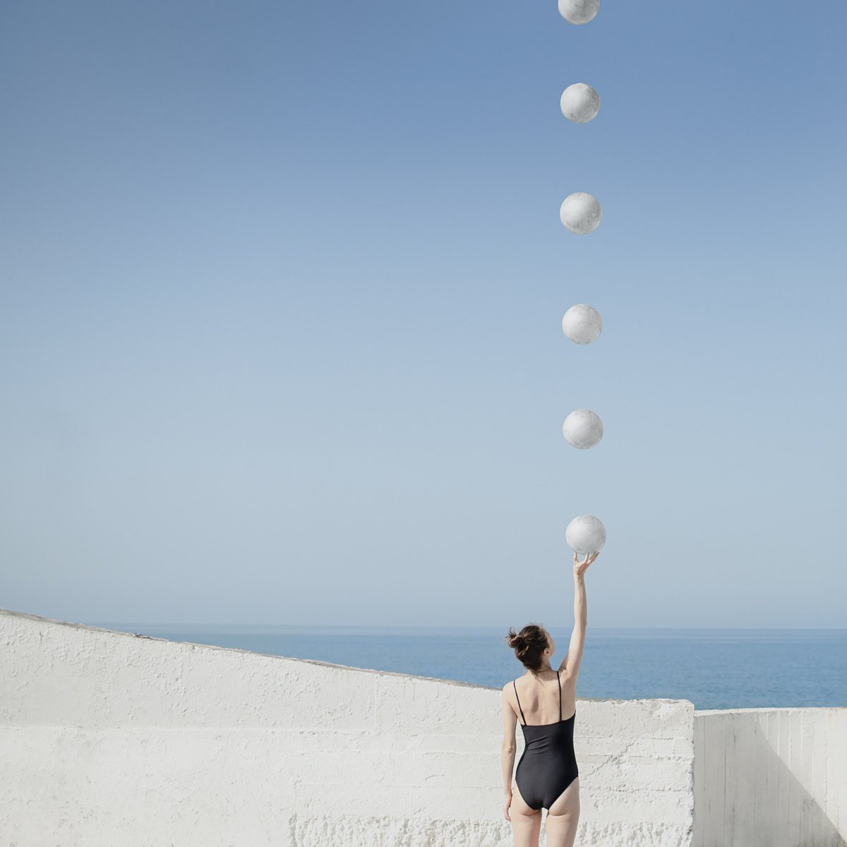 Surrealistic Photograph , Setting For The Moon By Dasha Pears, 28 X 28, Artwork For Sale On Artfinder