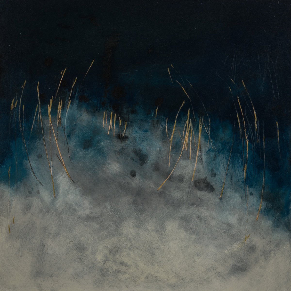 Abstract Landscape Painting By Chloe Yandell, 26 X 26, Dearest, Original Artwork