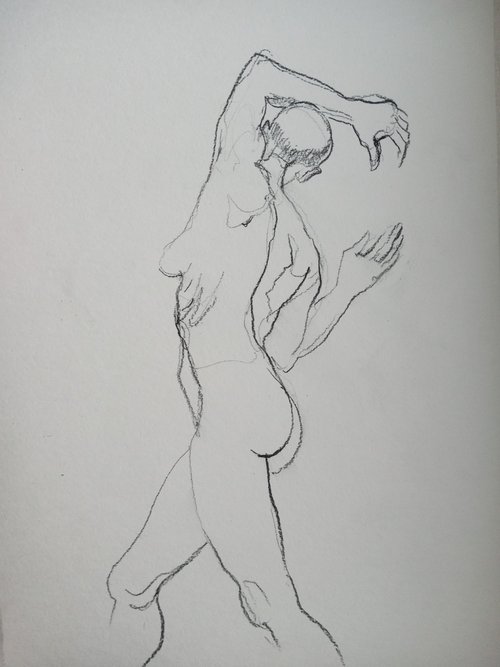 Erotic sketches 02-03/05 by Oxana Raduga