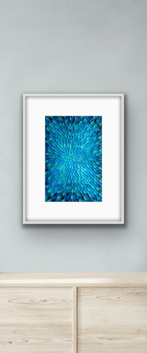 My paradise (on paper, unframed) by Guzaliya Xavier