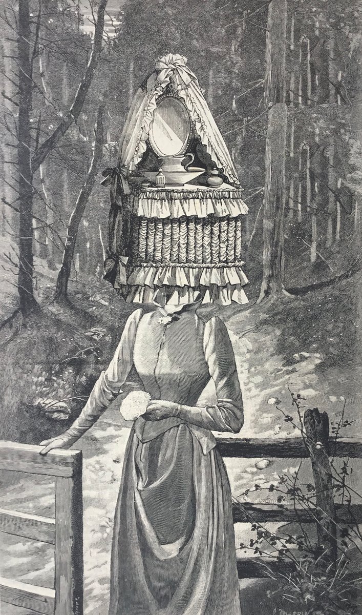 Surrealistic Collage , Dress In Season ---. By Tudor Evans, 6 X 11, Artwork For Sale On Artfinder