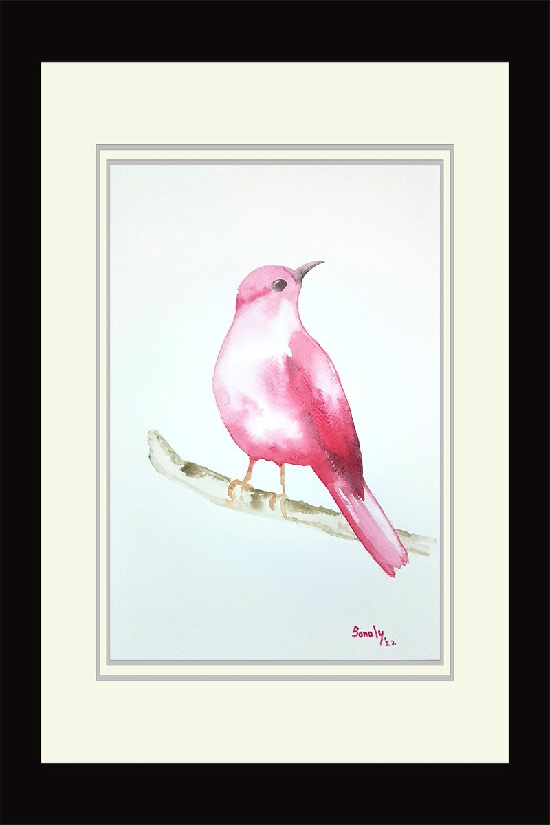 WATERCOLOR - BIRDS 6 by Sonaly Gandhi