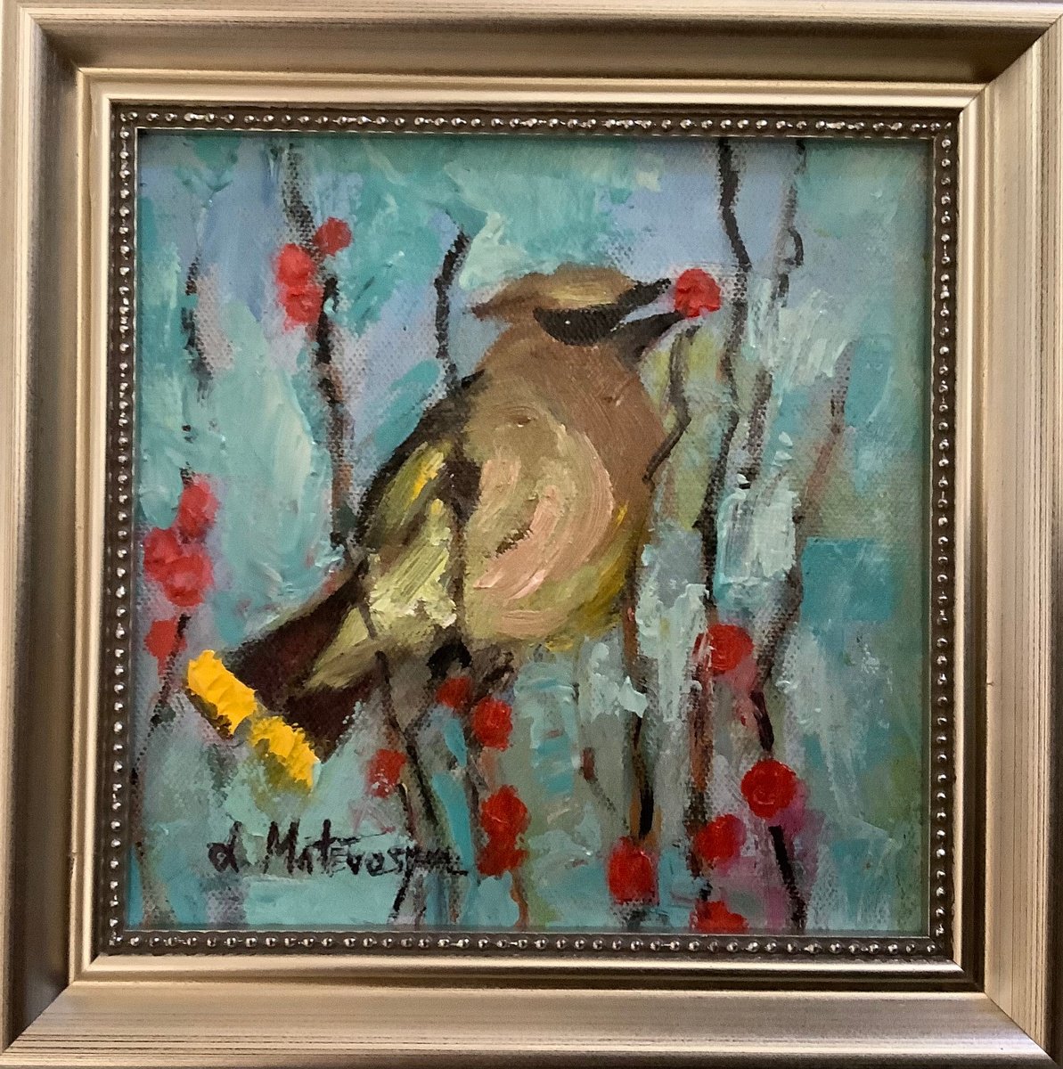 Sweet Berry By Lia Matevosyan Haselton, 8 X 8, Artwork For Sale On Artfinder