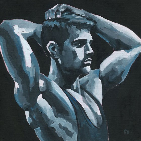 Steel & Flesh - Male portrait
