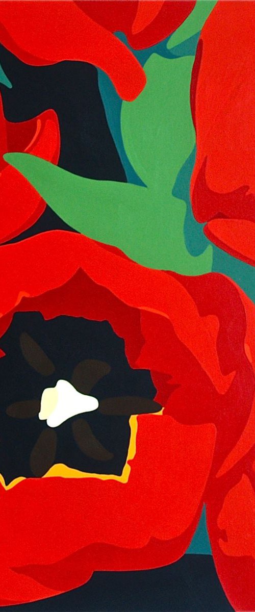 Red Tulips by Susan Porter