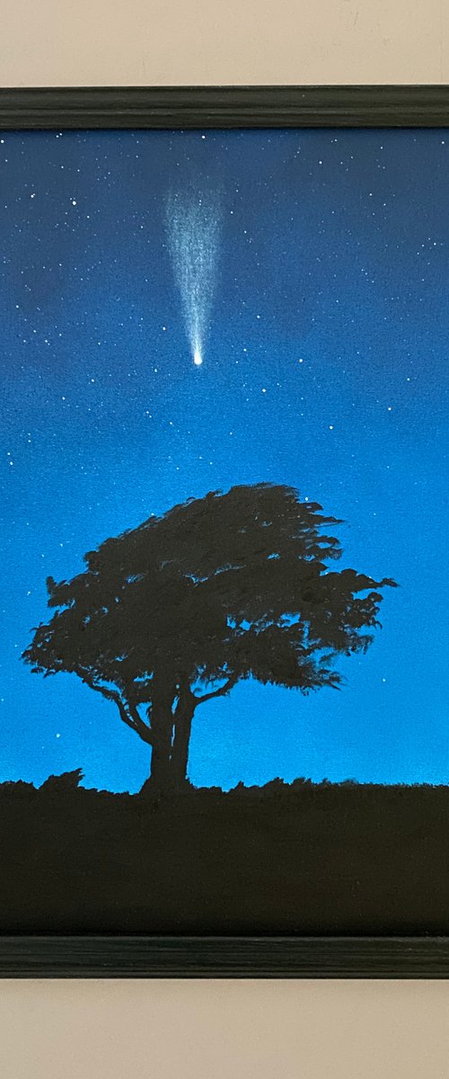 Comet over Brighton I by Kaz  Jones