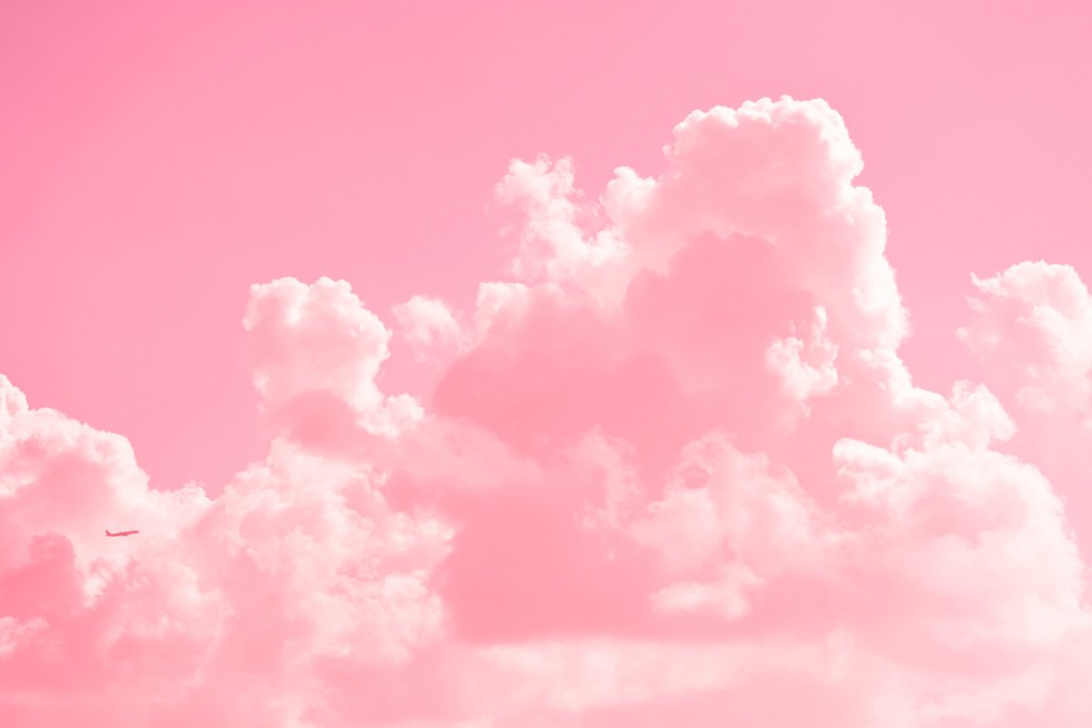 Landscape Photograph By Tal Paz-Fridman, 22 X 16", Cloudy With A Touch Of Pink, Original Artwork