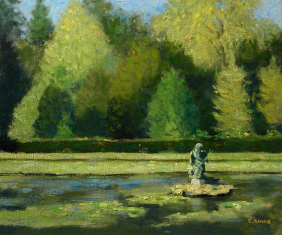 Fountains Abbey Lilypond Yorkshire