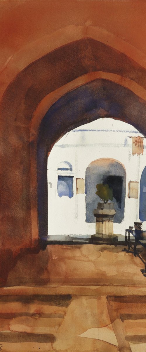 Darkness to light at an Ashram by Prashant Prabhu