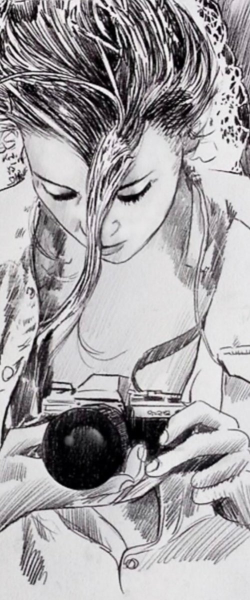 Camera Shy by Loui Jover