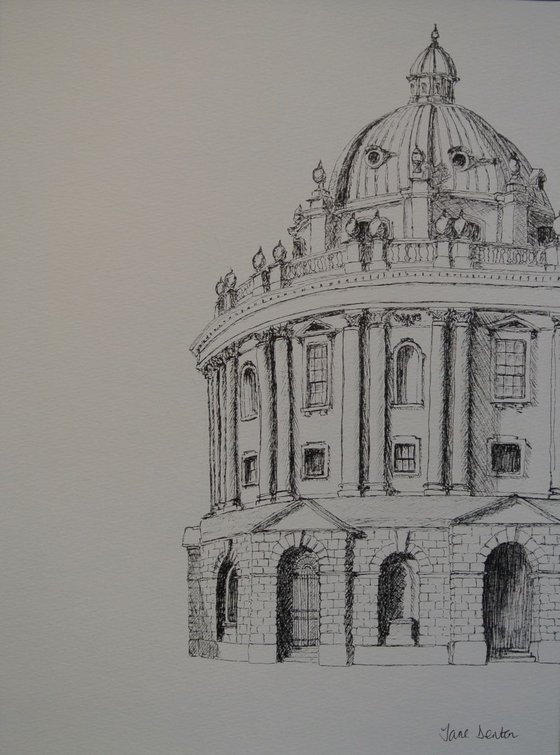 Radcliffe Camera, Oxford - An Original Ink Drawing
