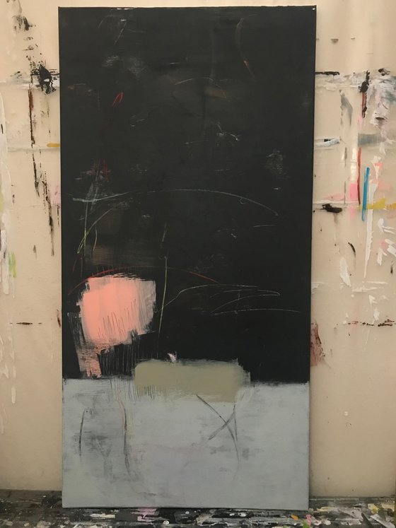 Memory Releases Breath Minimalist Painting