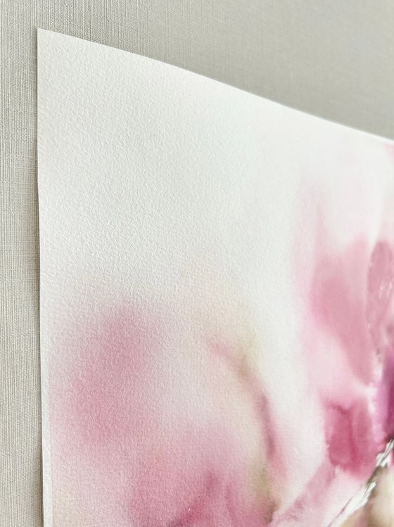 Abstract flowers bouquet