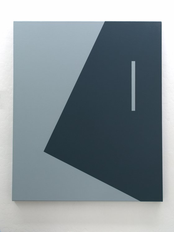 PERSISTENCE II - Modern / Minimal Geometric Painting