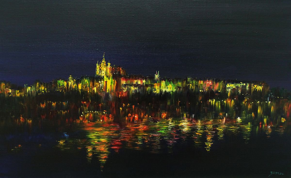 Prague - Colored with Light 2 by Yumee Bae