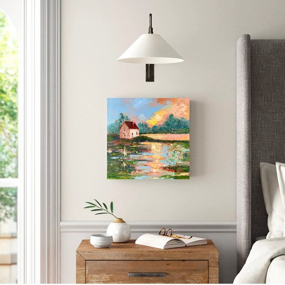 Sunset Cottage on Walden Pond