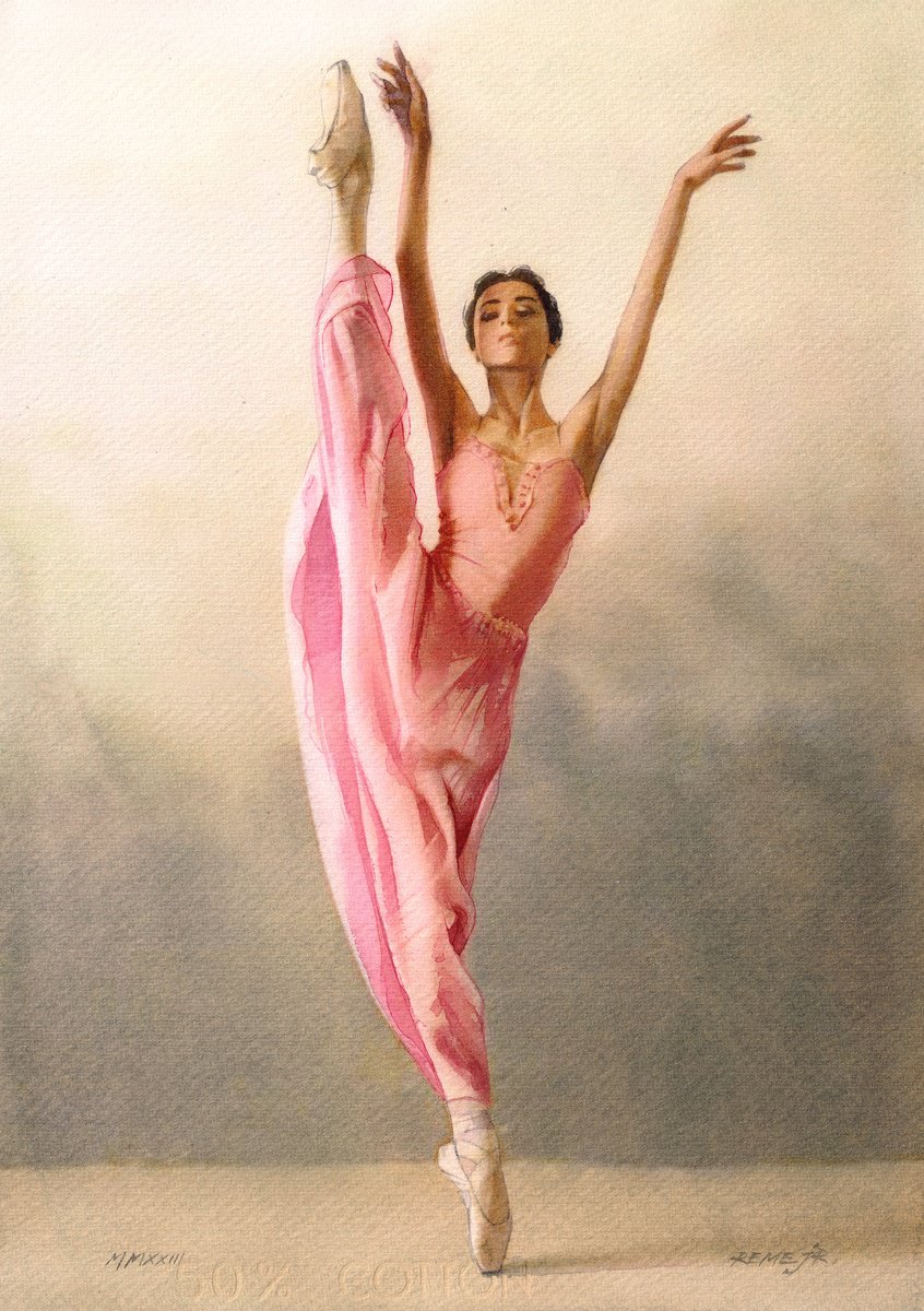 Ballet Dancer CCCXCVI by REME Jr.