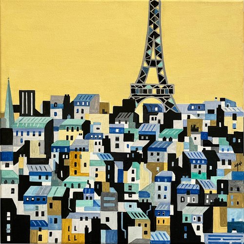 PARIS-roofs_03c by André Baldet