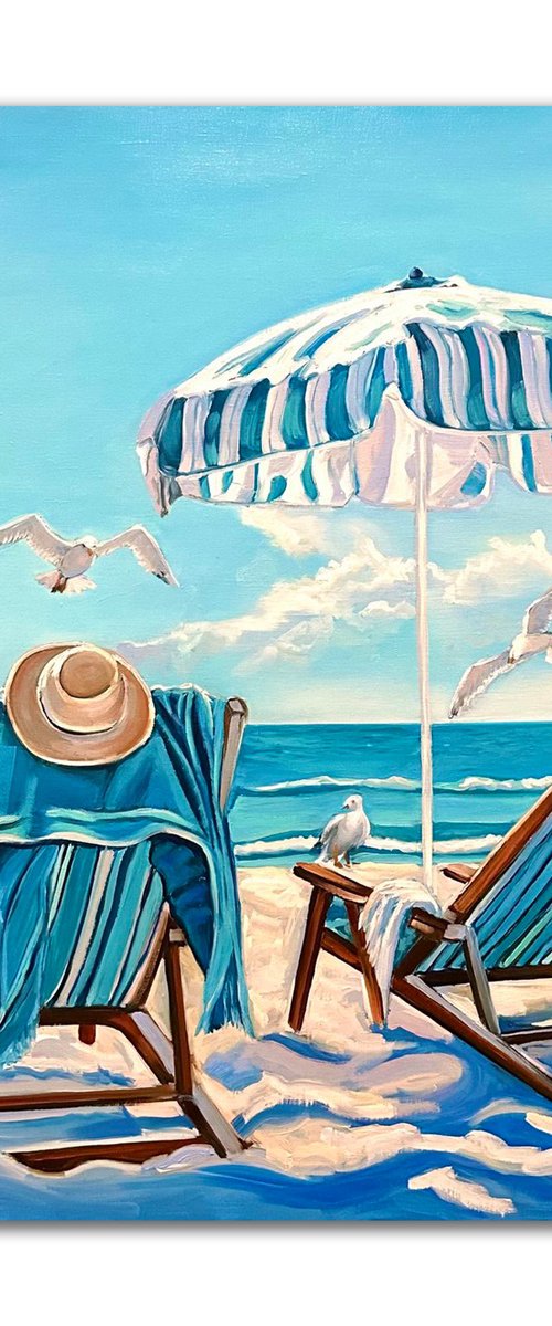 Beach. Sunny Day by GALA BOND