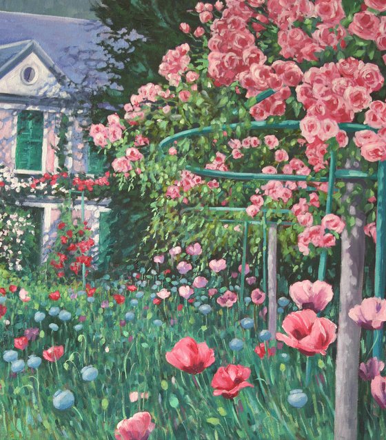 Monet's Roses