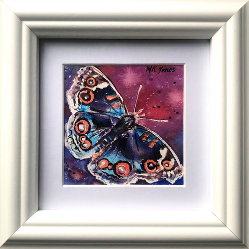 Blue Butterfly by Monika Jones