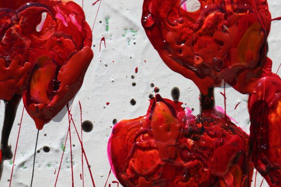 melted poppies