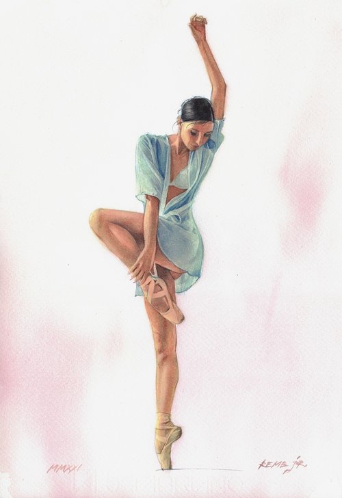 Ballet Dancer CDLXXXVII by REME Jr.